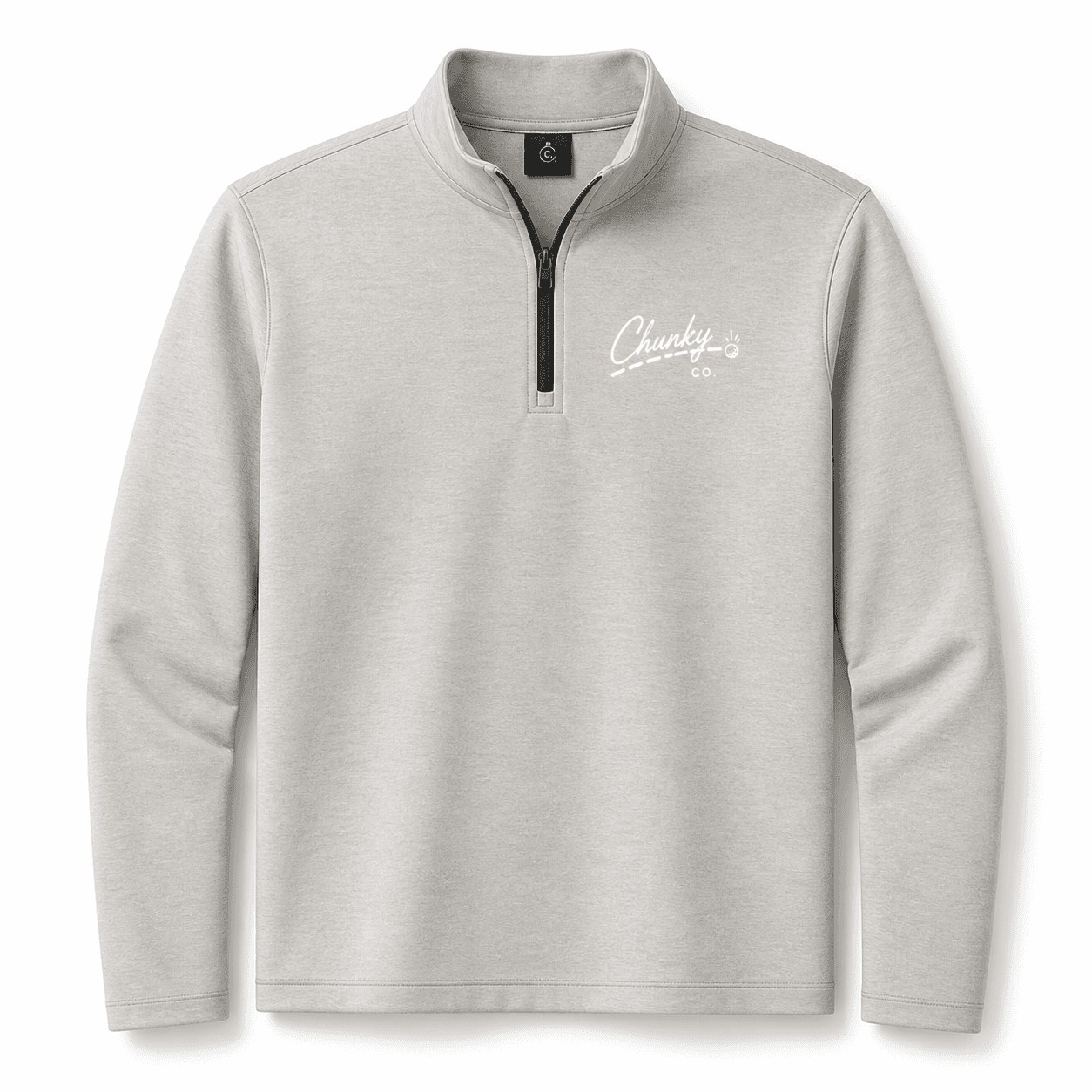 Quarter Zip — Stone